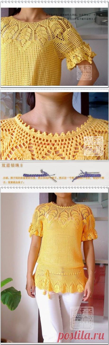 Irish crochet &amp;: Туника