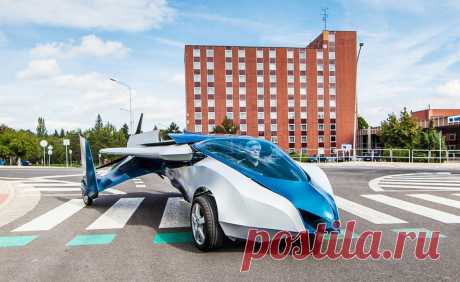 Будущее уже наступило: летающий автомобиль