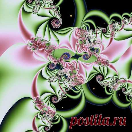 фрактал ,сделанный в программе Fractal Explorer