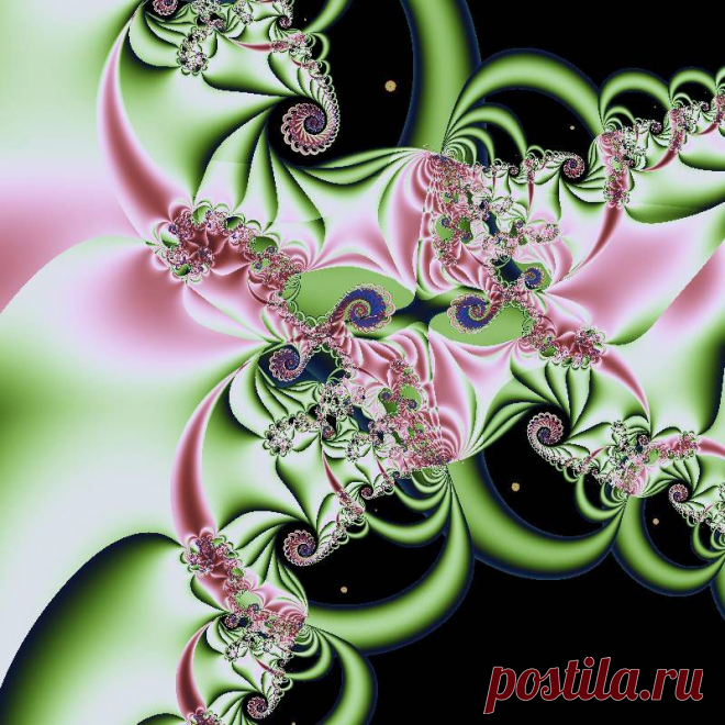 фрактал ,сделанный в программе Fractal Explorer