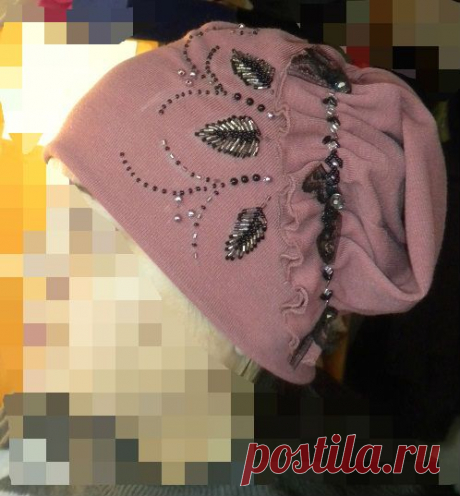 Шапочка - легка в пошиве,но интересная!!!Выкройка берета.