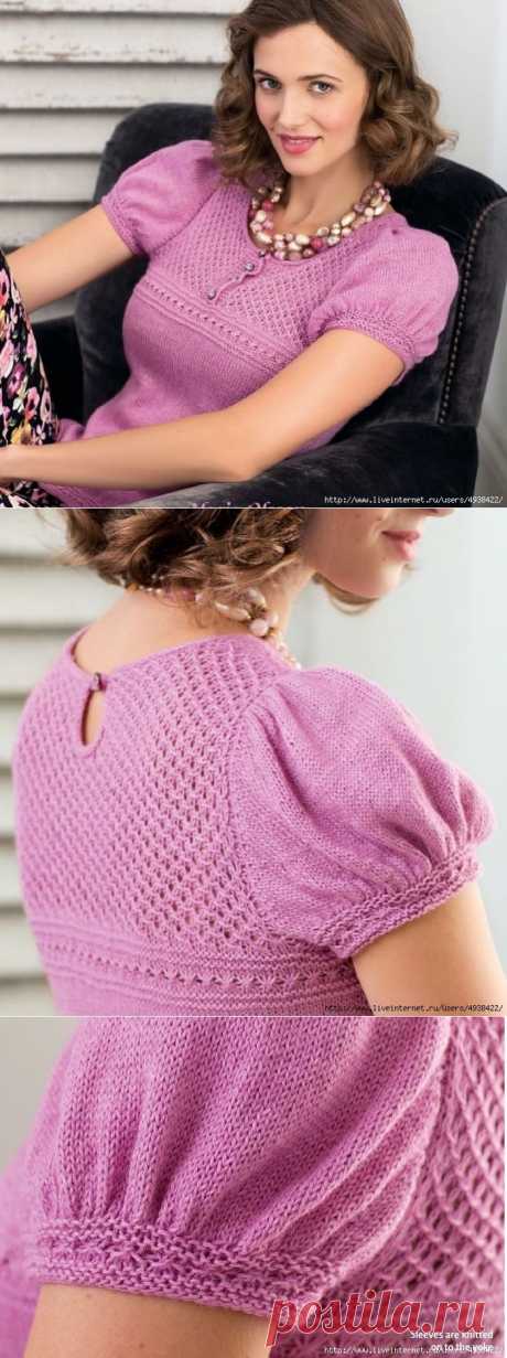 Топ &quot;Magnolia Tee&quot; от Maria Magnusson (Olsson).
