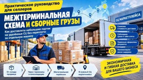 Логистика на маркетплейсы: сборные грузы и доставка на СЦ SlandoPro — деловой портал: компании, объявления, бизнес-услуги