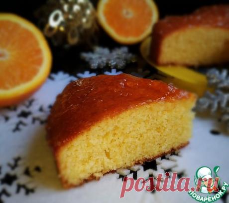 Рождественский апельсиновый пирог - кулинарный рецепт