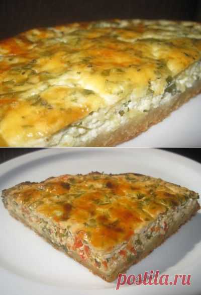 Нечто очень вкусное, похожее на хачапури.