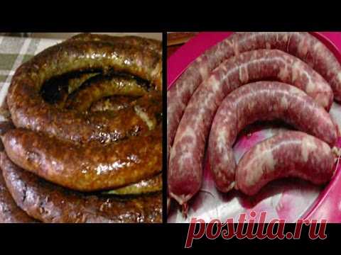 Простой рецепт домашней колбасы.
