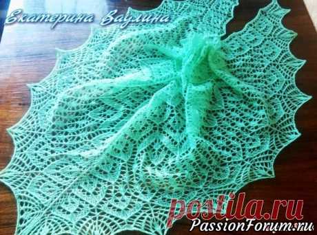 Шаль "Медовый бархат"