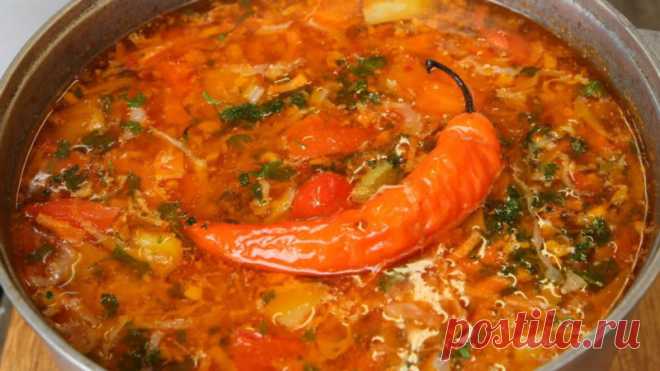 Очень вкусный суп из фарша и капусты! Обязательно попробуйте