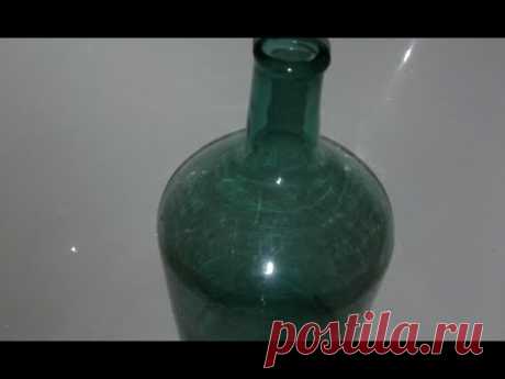 Как отмыть бутыли для вина