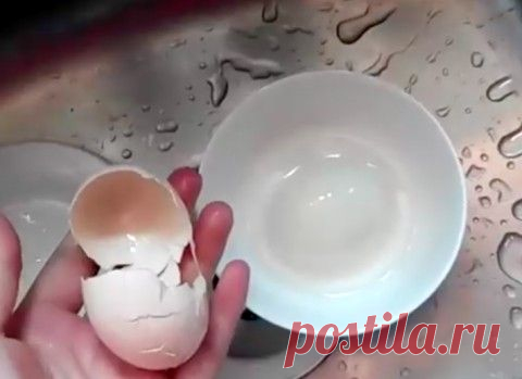 Полезный совет про вареное яйцо