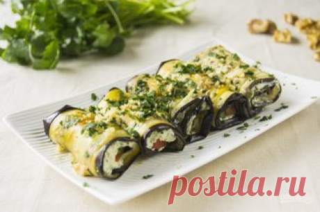 31 рецепт РУЛЕТЫ ИЗ БАКЛАЖАНОВ 
Самая вкусная закуска из баклажанов! &gt; 
Рецепты: https://povar.ru/menu/rulety_iz_baklazhanov/
