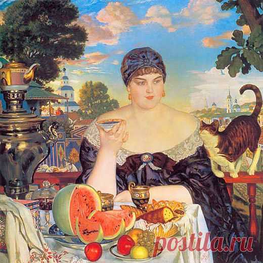 Кустодиев картины