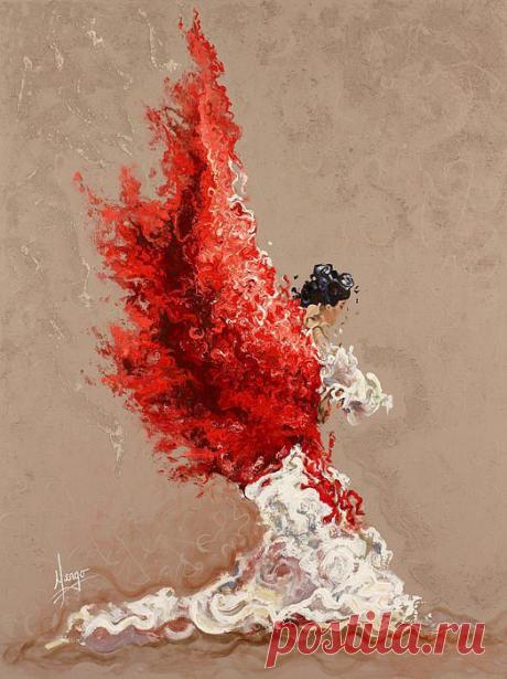 Я дрожу, глядя, счастливый, Как в воде дрожишь и ты ...Карина Салтo Karina Llergo Salto