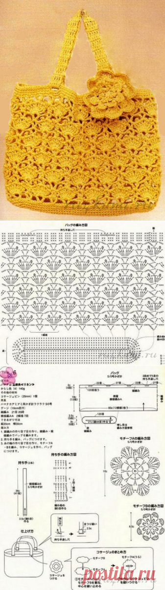 Вязаная сумка » Сайт "Ручками" - делаем вещи своими руками