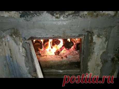 Как сделать огнеупорный раствор и поштукатурить дровяную печь