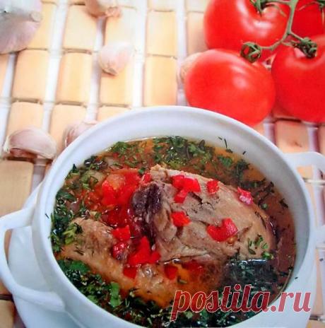 Бозартма из цыпленка.Вкусный Грузинский супчик.
