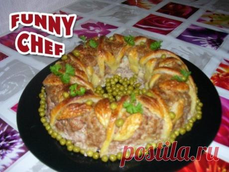 Мясной рулет готовый