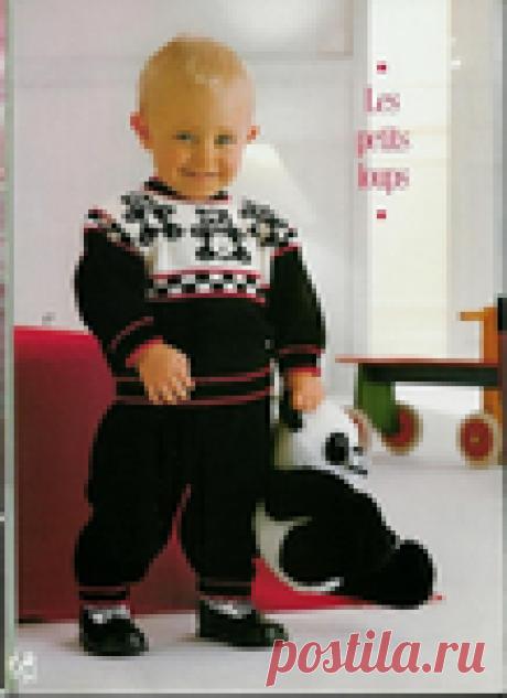 Ещё детские вязаные модели из любимого журнала Bergere de France 2 с описанием и выкройками