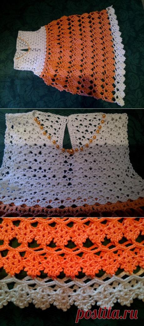 Платье для дочки / Вязание крючком. Ваши работы / PassionForum - мастер-классы по рукоделию