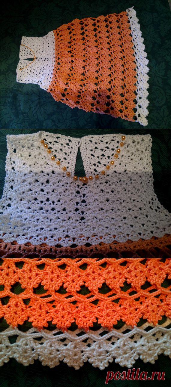 Платье для дочки / Вязание крючком. Ваши работы / PassionForum - мастер-классы по рукоделию