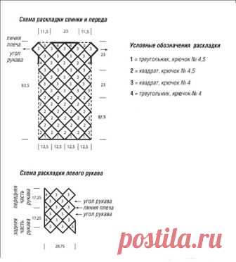 Вяжем черно-белые платья крючком – 4 моделей со схемами и описанием, МК видео смены цвета пряжи