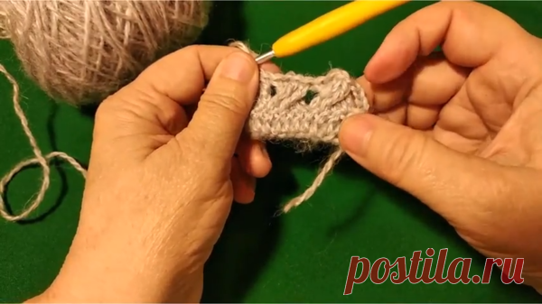 Продолжаем учиться вязать крючком - еще несколько видов столбиков | Дневник вязальщицы | Яндекс Дзен