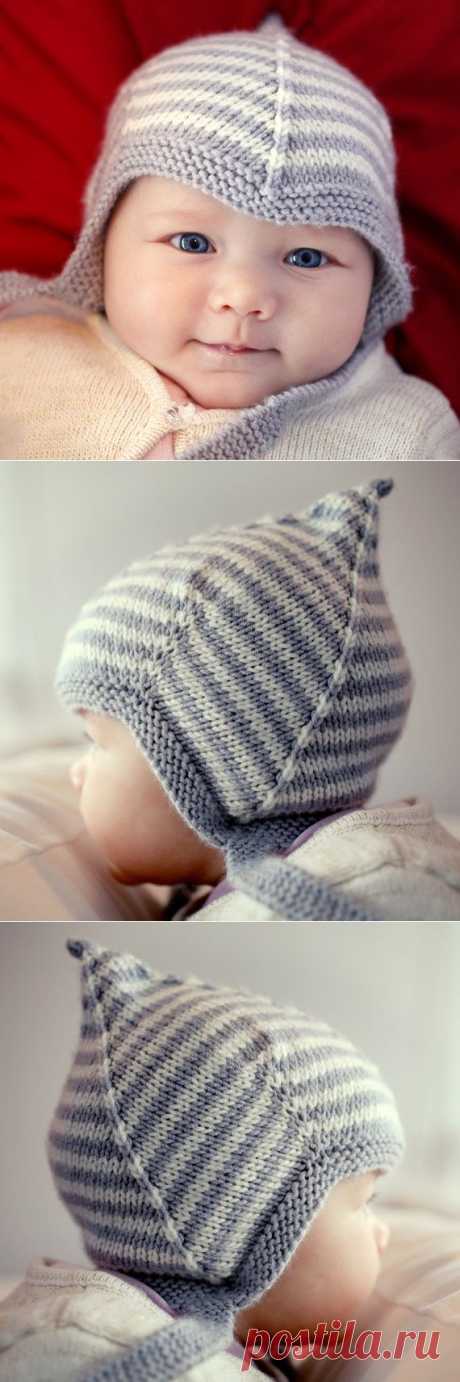 Knitting Pattern Baby to Toddler Pixie Hat LOGAN by LoveFibres