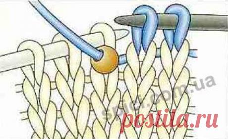 Украшение бисером: метод скользящей петли, вязание спицами | Вязание на спицах