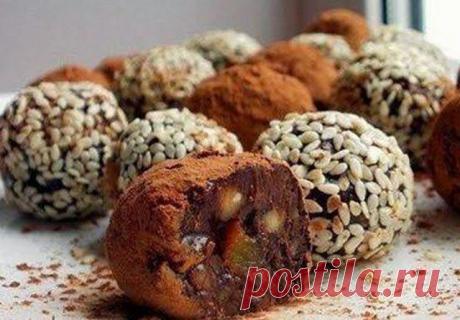 Кулинарные Рецепты: Домашние полезные конфетки