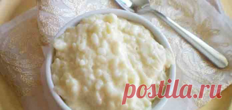 Рисовая каша размазня на молоке - Вкусно готовим дома