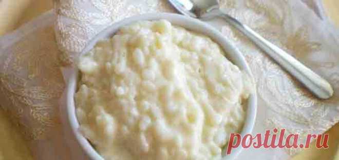 Рисовая каша размазня на молоке - Вкусно готовим дома