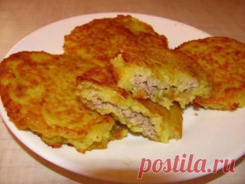 Драники картофельные с мясом | My Milady