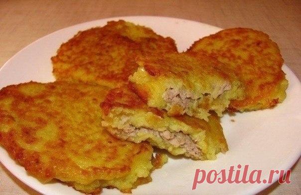 УДИВИТЕЛЬНЫЙ МИР: Деруны с мясом