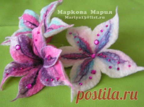 Мастер по работе с войлоком Маркова Мария
