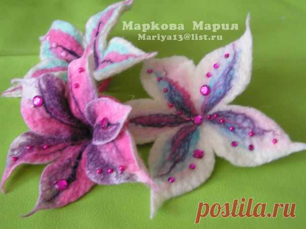 Мастер по работе с войлоком Маркова Мария