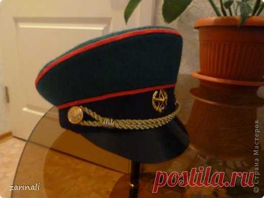 Фуражка военного для куклы | Страна Мастеров