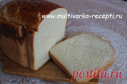 Хлеб со вкусом батона в хлебопечке