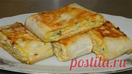 2 закуски из лаваша
