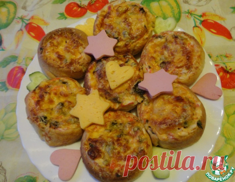Закуска "Крабовые пенёчки" – кулинарный рецепт