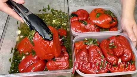 Скупаю на рынке весь перец и заготавливаю так: обалденный рецепт без банок и стерилизации (пол морозилки забиваю, всю зиму едим) | Еда, я тебя омномном! | Дзен