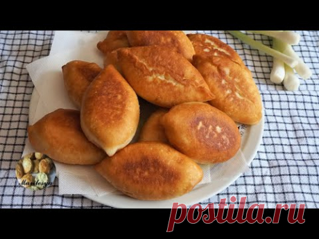 Как быстро приготовить жареные пирожки, быстрое заварное тесто за 15 минут!