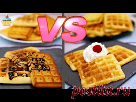 КАКИЕ ВАФЛИ ВКУСНЕЕ? БЕЛЬГИЙСКИЕ ИЛИ АМЕРИКАНСКИЕ. РЕЦЕПТ ПРИГОТОВЛЕНИЯ ВАФЕЛЬ