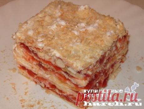 Сливовый &quot;Наполеон&quot; | Фоторецепт с подробным описанием от Харч.ру