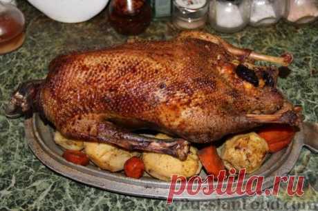 Рецепт: Гусь рождественский на RussianFood.com