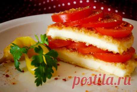 Просто сказка! Жареная брынза в хрустящей корочке — Bon Appetit
