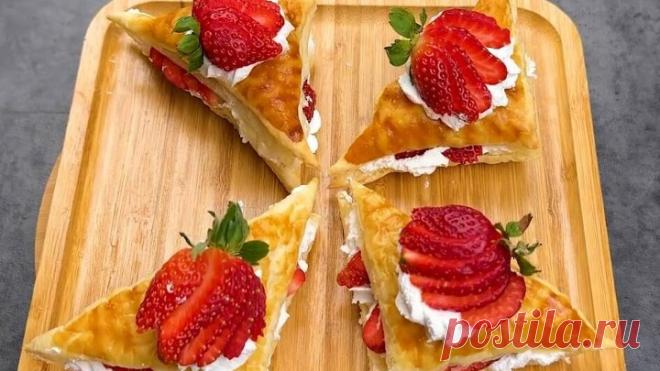 Воздушные пирожные с «Особенным» кремом за 30 мин