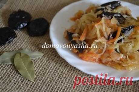 Постная тушеная капуста с черносливом - простой рецепт с фото | Народные знания от Кравченко Анатолия