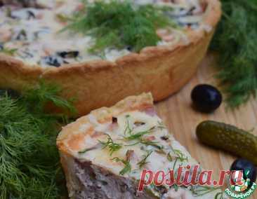 Мясной пирог "Солянка" – кулинарный рецепт