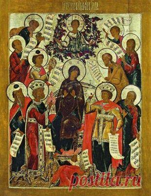 Радуйся, Еюже отверзеся рай Акафист Пресвятой Богородице – самый первый и древний из созданных когда-либо духовных гимнов этого рода. Его также называют Великим Акафистом.