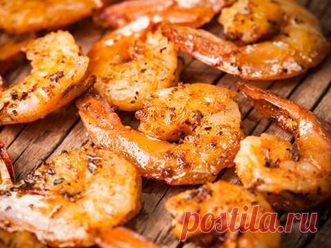 Креветки-гриль в духовке: рецепты